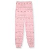 Sleep On It Girls 2-Piece Hacci Pajama Set with Matching Scrunchie - 3 of 4