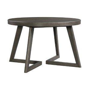 Hudson Round Dining Table Gray - Picket House Furnishings