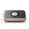 Naysaye Exercise Trainers Vibration Plate Fitness Platform Whole Body for Lymphatic Drainage Shaking Workout Board, Golden Black, 20.5"*14.2"*4.5" - 3 of 4