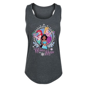 Women's - Disney Princess - Winter Magic Graphic Racerback Tank - 1 of 4
