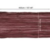 Unique Bargains Table Runner 157.48"L x 35.43"W Wine Red 1 Pc - 4 of 4