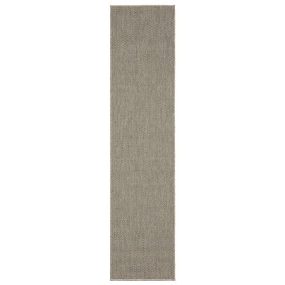 Oriental Weavers Caicos CA07A Grey/ Light Grey Indoor/Outdoor Area Rug - 1'10" x 7'6"