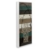 Stupell Industries Rustic Fishing Stories Phrase, 10" x 24" - 3 of 4