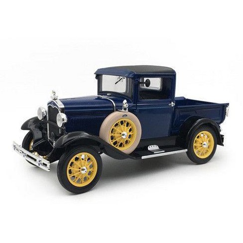1931 Ford Model A Pickup Truck Lombard Blue 118 Diecast Model Car By Sunstar
