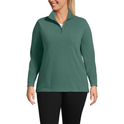 Lands' End Women's Anyweather Fleece Quarter Zip Pullover