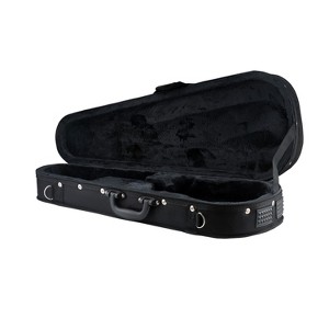 Knox Gear Tenor Ukulele Padded Protective Carrying Case with Strap (Black) - 1 of 2