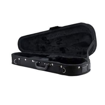 Knox Gear Tenor Ukulele Padded Protective Carrying Case with Strap (Black)