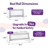 ComfyBumpy Bed Rail for Toddlers, Toddler Bed Rails for Twin, Full & Toddler Bed Size,  Baby Bed Side Rail for Kids - 2 of 4