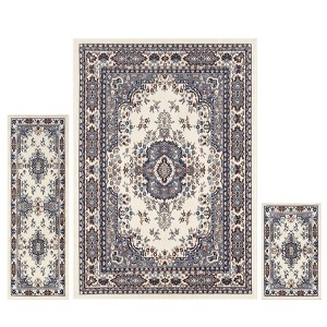 Home Dynamix Ariana Ksara Traditional Medallion Border Area Rug - 1 of 4