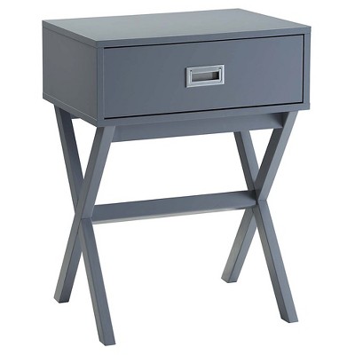 Landon End Table Gray - Breighton Home