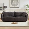 88" Modern Chenille Sectional Sofa,3 Seat Couch with 2 Extra Pillows and Thickly Padded Back for Living Room,Apartment-Baofuwish - 2 of 4