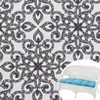 The Lakeside Collection Printed Outdoor Cushion Collection - Mosaic Wicker Settee - 2 of 3