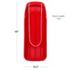Best Choice Products 48in Kids Outdoor Plastic Sport Toboggan Winter Snow Sled Board Toy w/ Pull Rope - 2 of 4