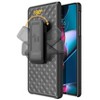 Nakedcellphone Case with Stand and Belt Clip Holster for Motorola Edge Plus 5G (2022) - 3 of 4