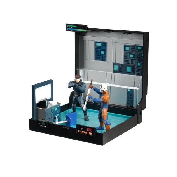 Diorama Console Heroes Metal Gear Solid: Snake vs Ninja Cyborg 3