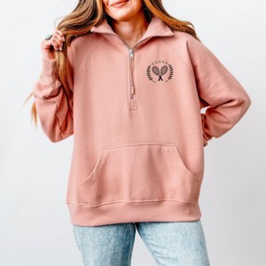 Simply Sage Market Bel Air Tennis Club Quarter Zip Fleece - 1 of 4