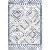 Marokko Diamond  Medallion Indoor/Outdoor Area Rug - JONATHAN Y - 2 of 4