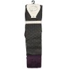 Memoi Women's Leaf Burst Over The Knee Warm Knit Sock - 4 of 4