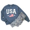 Simply Sage Market USA Arched Flag Sweatshirt - 3 of 4