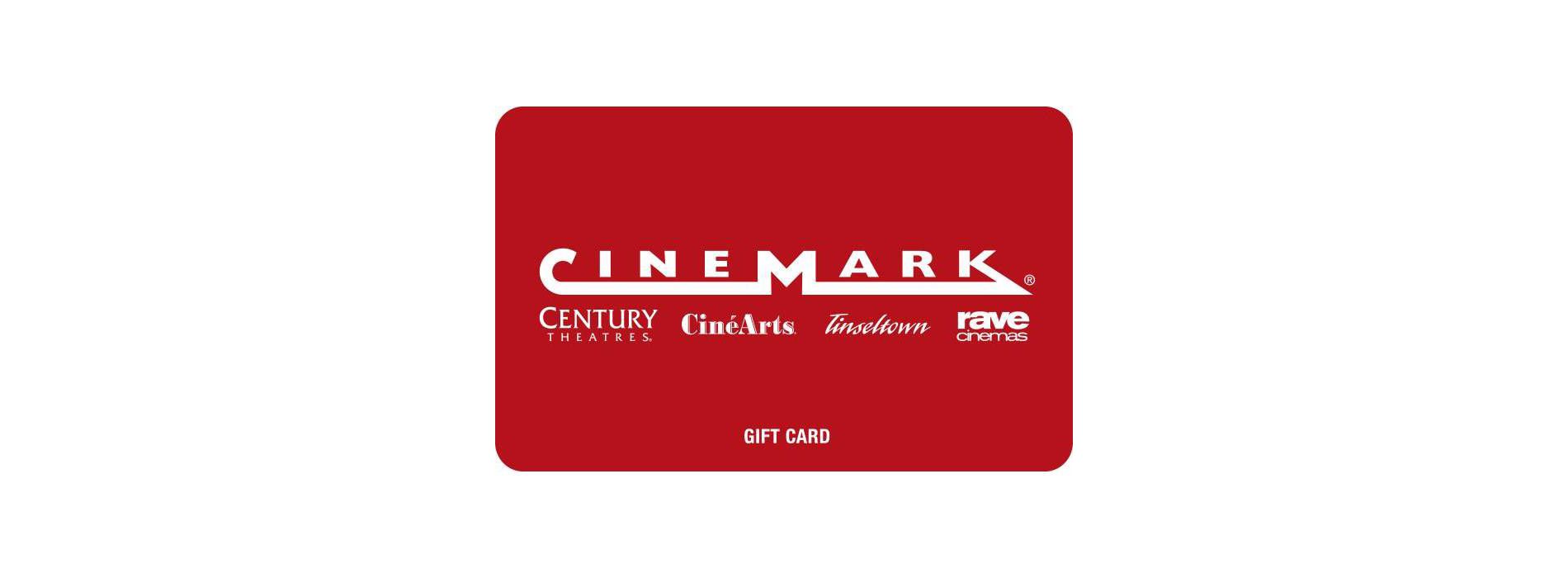 Cinemark Theatres Gift Card (Email Delivery)