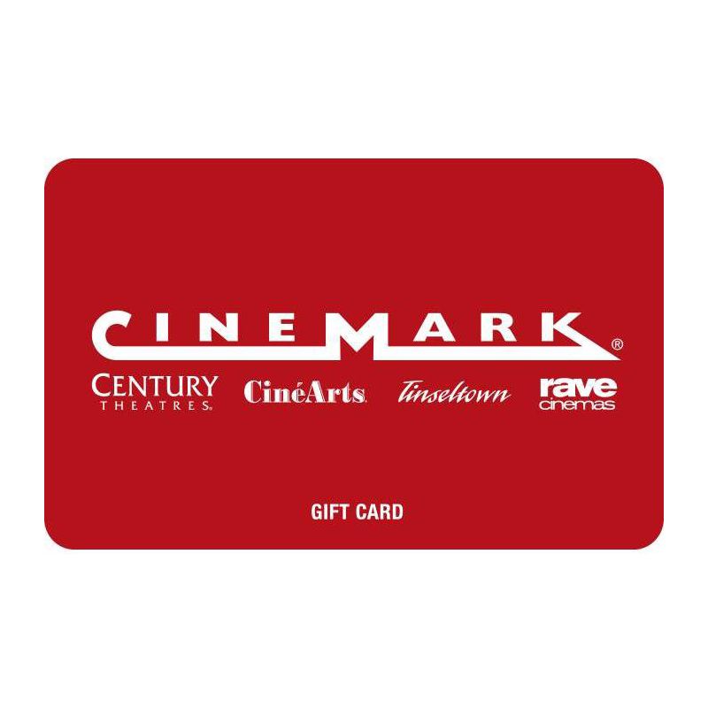 Cinemark Theatres Gift Card (Email Delivery), 1 of 2