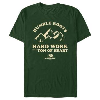 Men's Mossy Oak Humble Roots Hard Work and a Ton of Heart T-Shirt