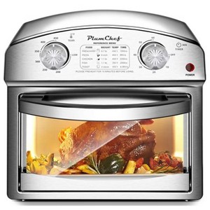 ELJGET Air Fryer, 13QT Air Fryer Toaster Oven Combo, Space-Saving Convection Countertop Oven, Silver, 1500W - 1 of 4