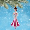 De Carlini Italian Ornaments 7.25 In Lily Glow Christmas Tree Ornament , Christmas Decor Ballerina Girl Mgd (1PC) - 2 of 4