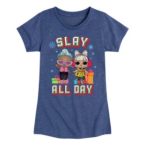 Girls' - Lol Surprise! - Slay All Day Fitted Short Sleeve Graphic T-Shirt - 1 of 4