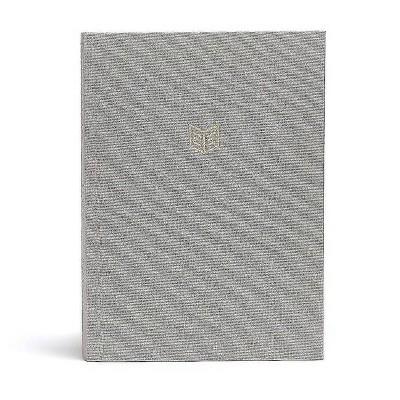 She Reads Truth Bible-CSB Grey Linen - by  Raechel Myers & Amanda Bible Williams & Csb Bibles by Holman (Hardcover)
