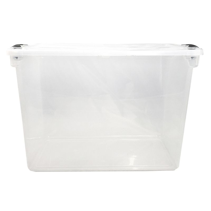 Homz Multipurpose Stackable Storage Bin with Latching Lid, 3 of 7