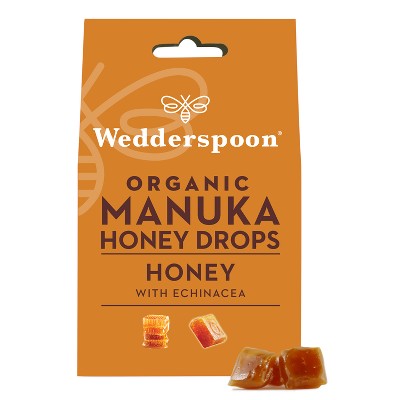 Wedderspoon Organic Manuka Honey Drops - Honey - 4oz