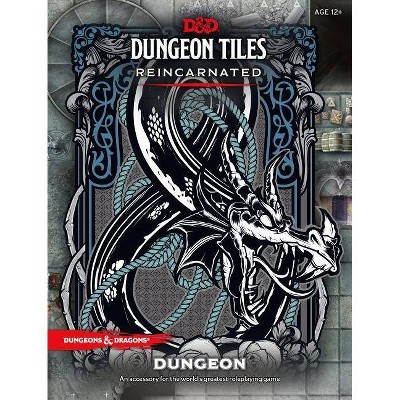 D&d Dungeon Tiles Reincarnated: Dungeon - (Dungeons & Dragons) (Hardcover)