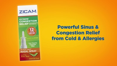 Zicam Extreme Congestion Relief No-Drip Nasal Spray with Soothing