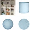 Bloem Mathers Round Resin Planter Pot Indoor and Outdoor Gardening - 3 of 4