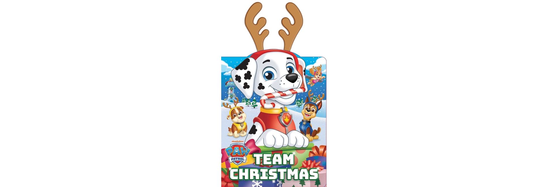 Paw Patrol: Team Christmas - by  Morgan Finch (Board Book)