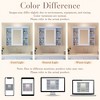35'' x 28'' Bathroom Medicine Cabinet with Mirror, 6 Open Shelves, Bathroom Wall Cabinet with Mirrors Door, Mirrored Bathroom Wall Cabinet - 4 of 4