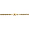 Black Bow Jewelry 3mm, 14k Yellow Gold, D/C Quadruple Rope Chain Necklace - 4 of 4