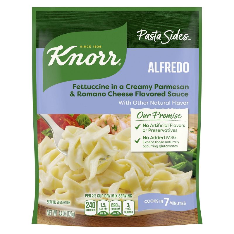 Knorr Pasta Sides Alfredo - 4.4oz, 3 of 8