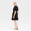 Women's Flutter Short Sleeve Gauze A-Line Dress - Knox Rose™ - image 2 of 3
