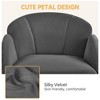 Yaheetech Modern Swivel Rolling Desk Chair with Armrests for Home Office - 4 of 4
