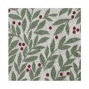 20"x34" Winter Botanical Berries Memory Foam Rug Green - 3 of 4