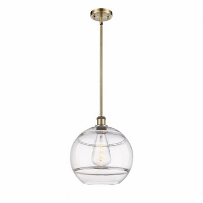 Rochester - 1 Light Stem Hung Mini Pendant In Industrial Style-13.38 Inches Tall and 12 Inches Wide