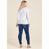 VENUS Womens Long Sleeve Long And Lean Tee - 2 of 4