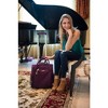 Rockland Melrose Upright Wheeled Underseater Carry-On Luggage Turquoise 15-Inch - 4 of 4