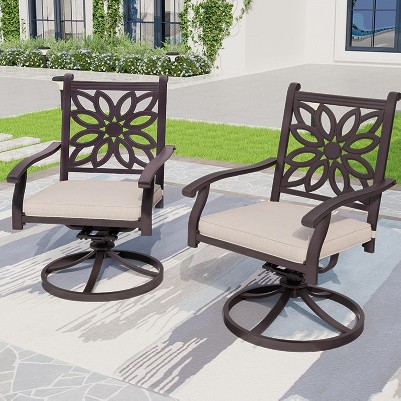 swivel-cast aluminum