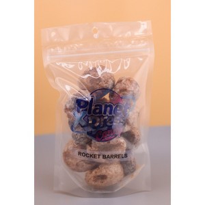 Planet Xpress Rocket Barrels – Freeze-Dried Fruity Candy Barrels – Sweet, Crunchy, and Colorful Space-Themed Snack - 1 of 4