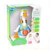 JuzToys Educational Baby Music Toy – Walking, Singing, Dancing Hip Hop Swing Goose Developmental Baby Toy, Musical Toy for Toddlers – Blue - 3 of 4
