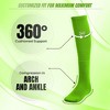 Vizari League Sports Socks for Boys and Girls | Polyester and Stretchable Adult League Socks | Soccer Socks with 360° Arch and Ankle Support | Football socks - 4 of 4