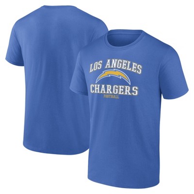 Nfl Los Angeles Chargers Women's Roundabout Short Sleeve Fashion T-shirt :  Target